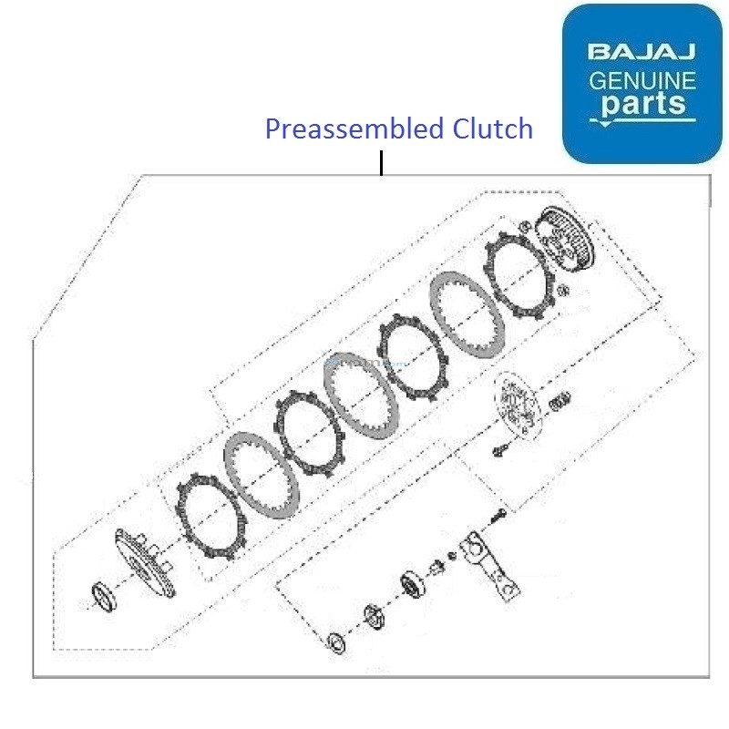 Bajaj Pulsar 220 DTSFi Clutch