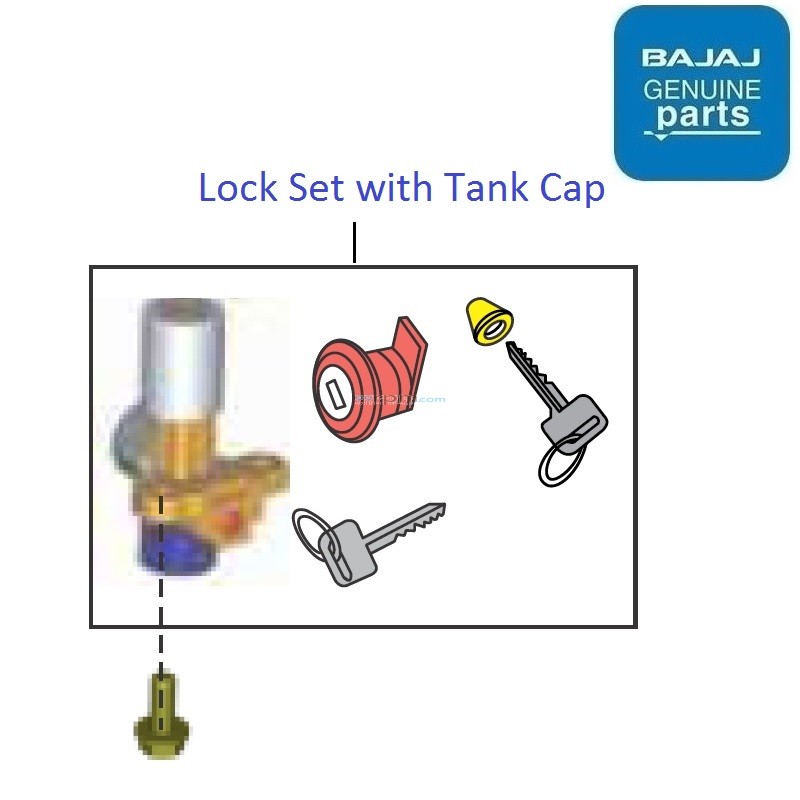 bajaj ct 100 petrol lock price