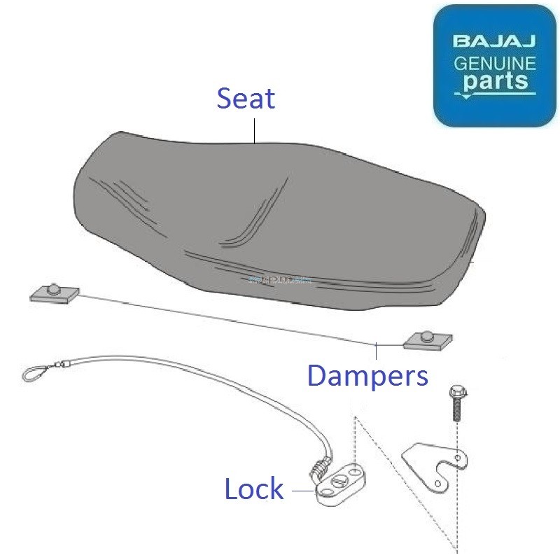 discover 100cc seat height