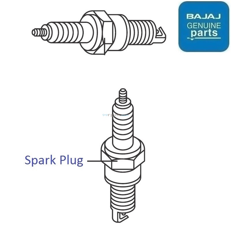 bajaj discover 100cc spark plug price
