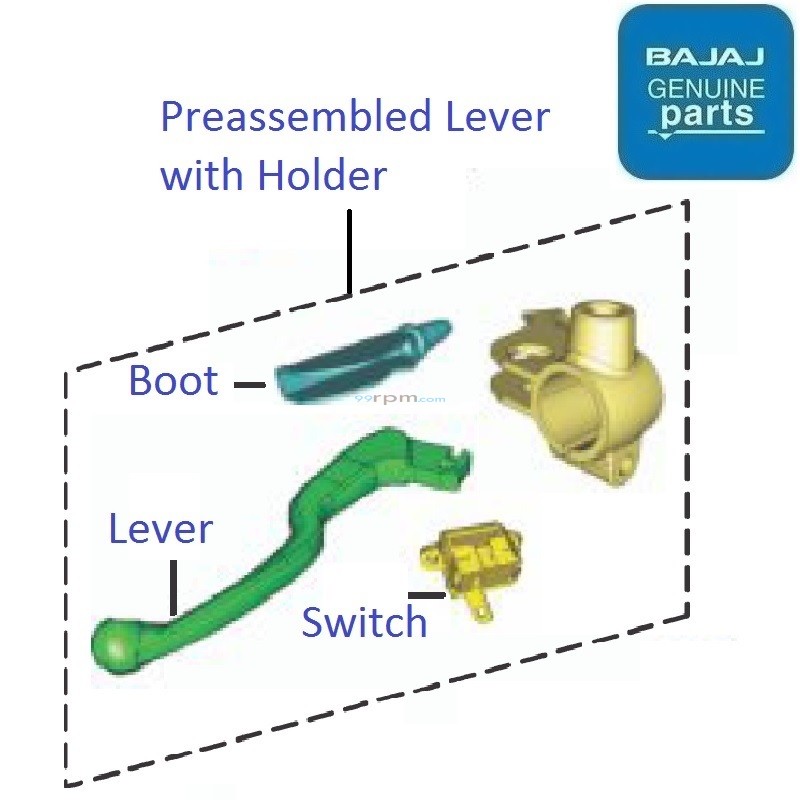 bajaj discover 125 clutch assembly price