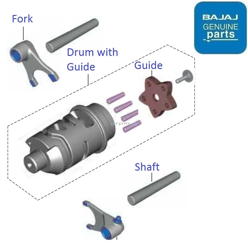 bajaj discover 100cc gear shift pattern