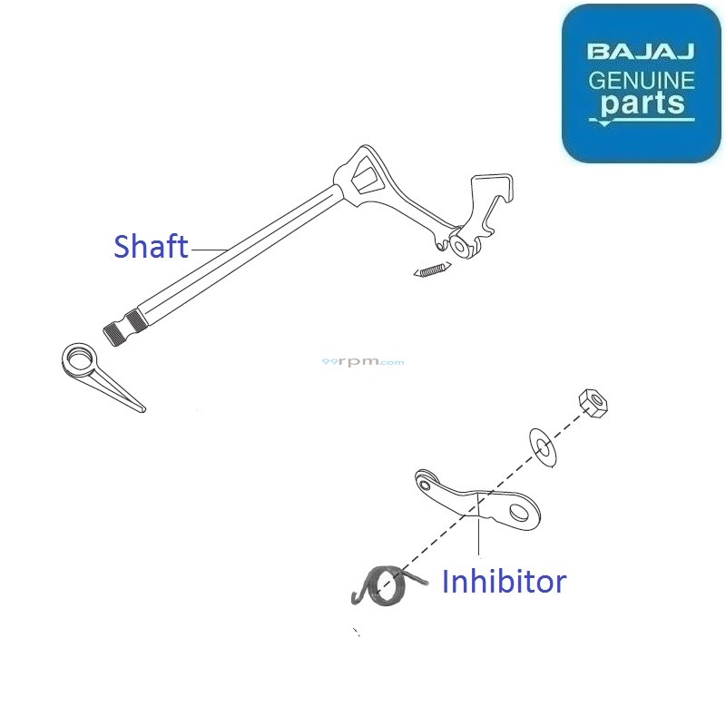 Bajaj Discover 125 Reintroduced(20152017) Gear Change Shaft