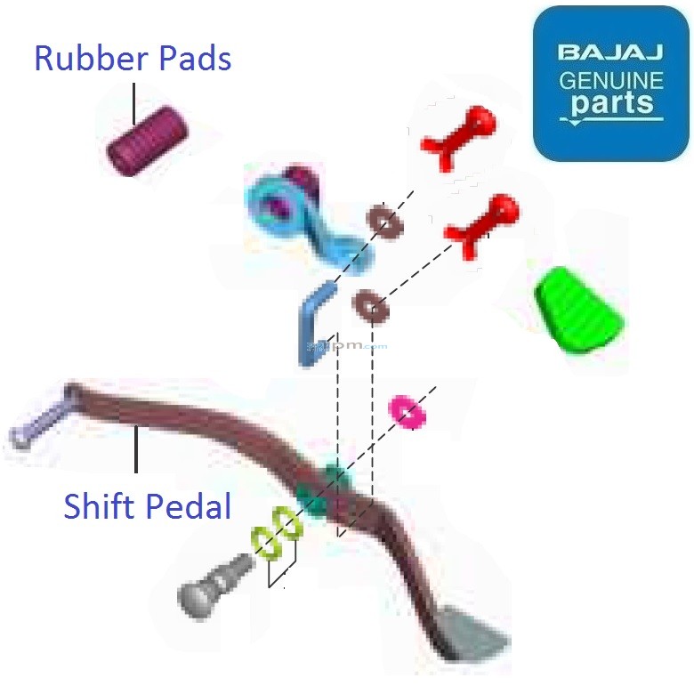 bajaj discover 100 gear shift pattern