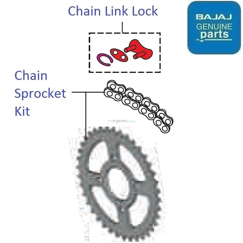 Discover 125T(20132014) Chain Sprocket Kit