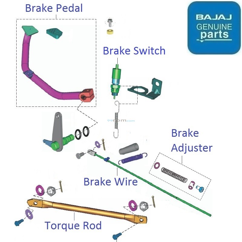 Bajaj discover 125t spare parts Clearance