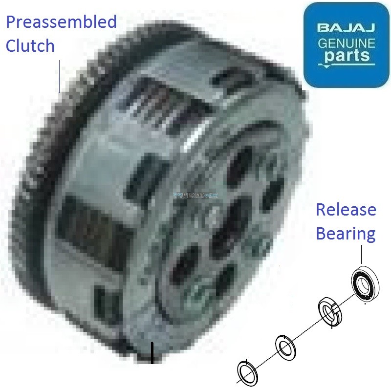 Discover 150 (20102013) Clutch