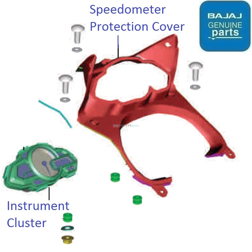 bajaj discover 100 speedometer price