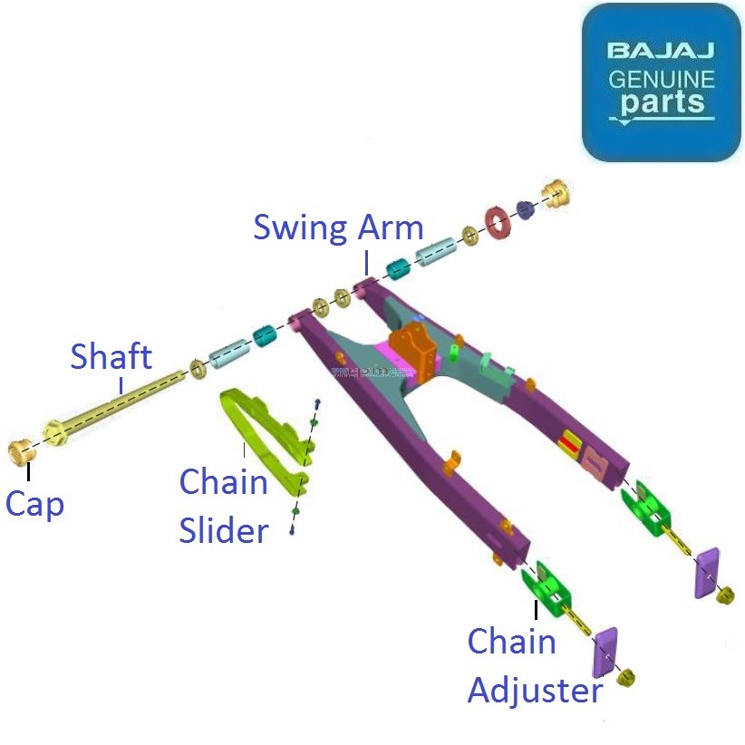 Dominar 250 (202023) Swing Arm
