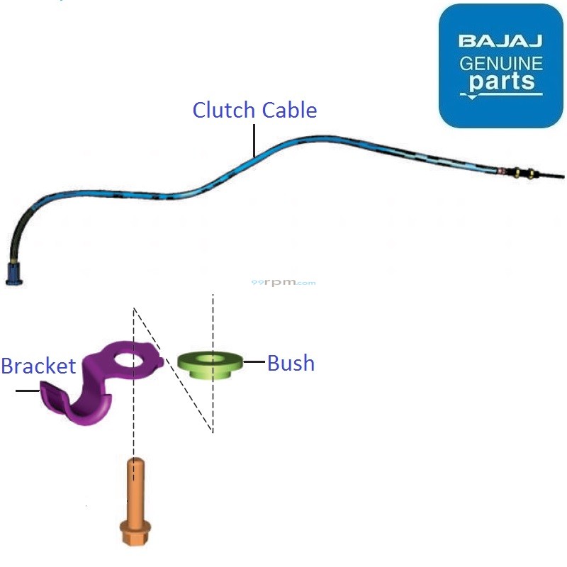 Bajaj Dominar 400 UG (BS4, 201920) Clutch Cable