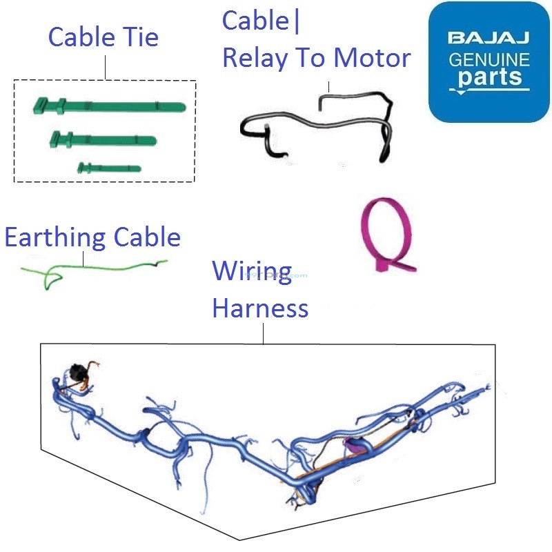 Bajaj Dominar 400 UG (BS4, 201920) Wiring
