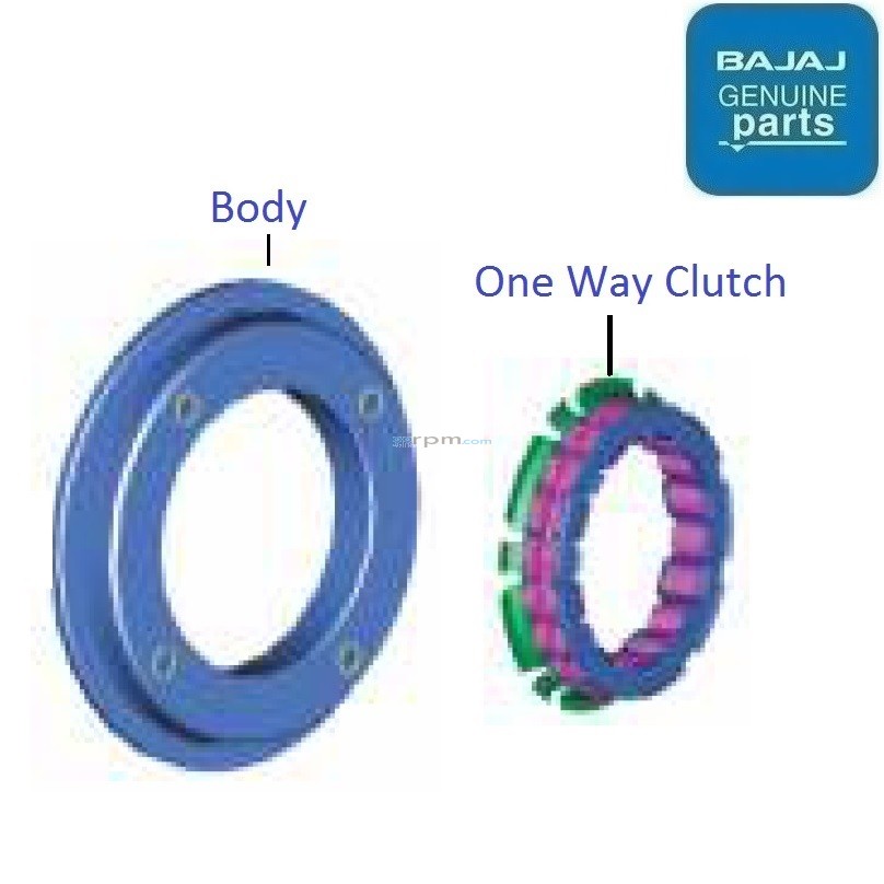 Dominar 400 (Touring, 202123) Starter Clutch