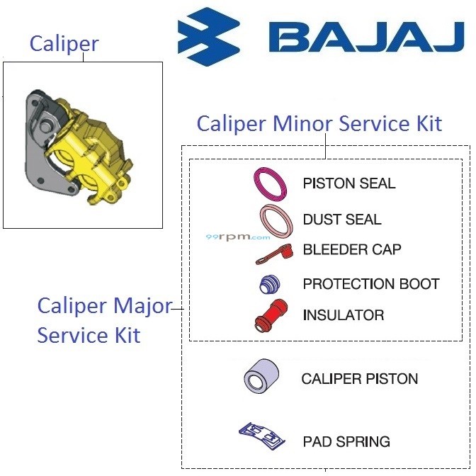 Bajaj Pulsar 200NS Front Brake Caliper