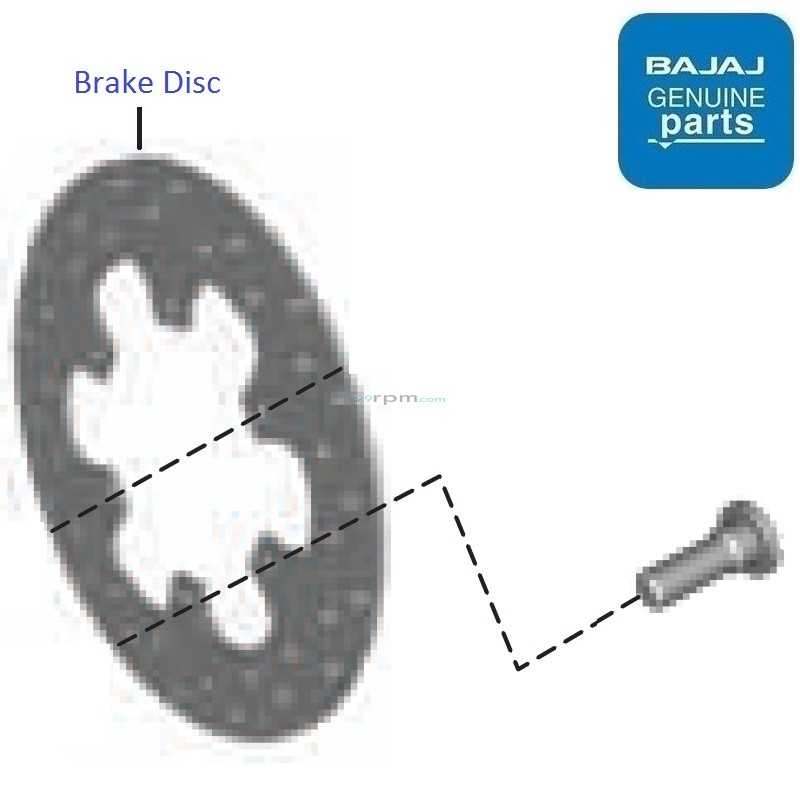 pulsar 135 ls disc brake price