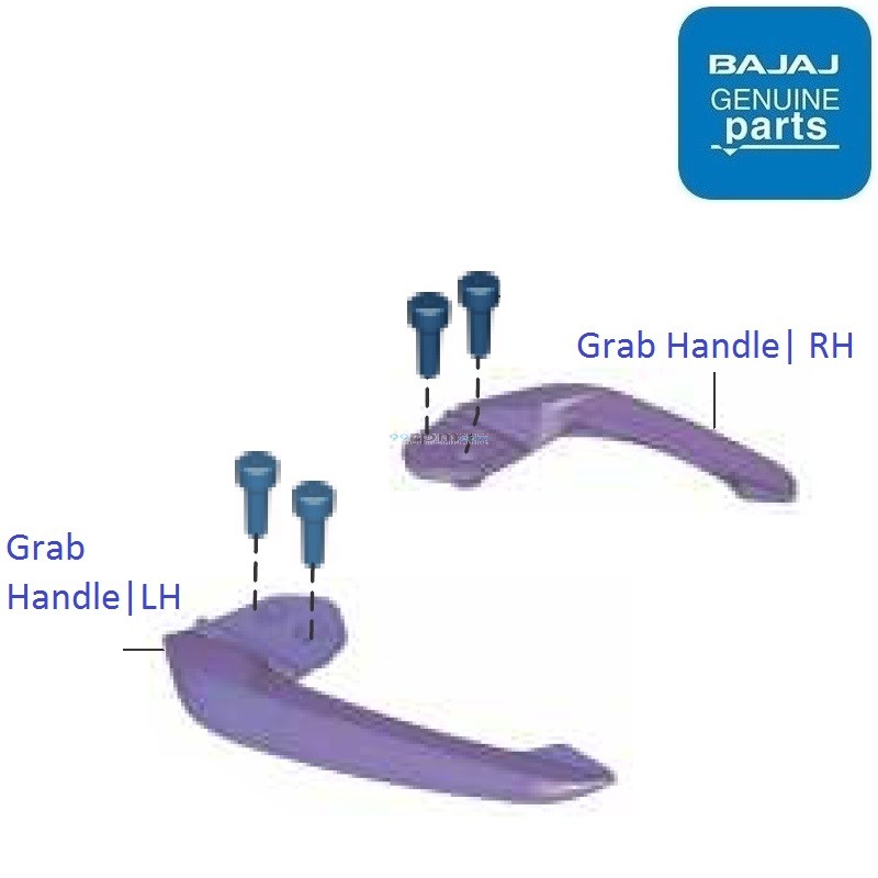 Bajaj Pulsar AS150 Grab Handle
