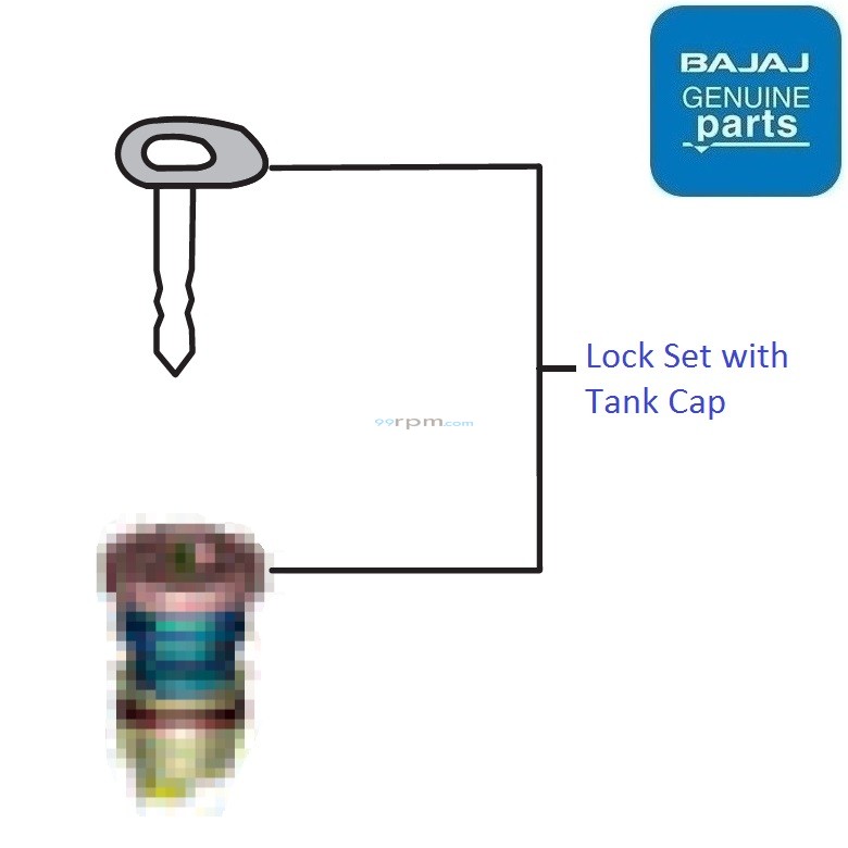 Bajaj Pulsar 135LS UG BS4 DTSi Lock Set