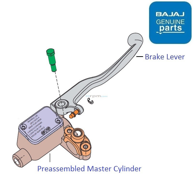 Bajaj Pulsar NS160 (201718) Master Cylinder