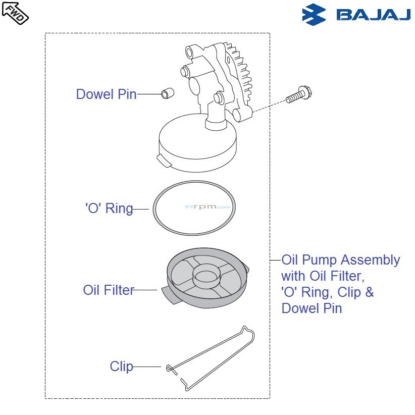tool for pulsar kit 150 Pulsar UG4 Oil i: Bajaj Pump 150 DTS