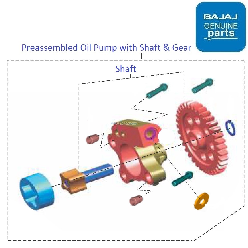 Bajaj Pulsar RS200 BS4 DTSi Oil Pump