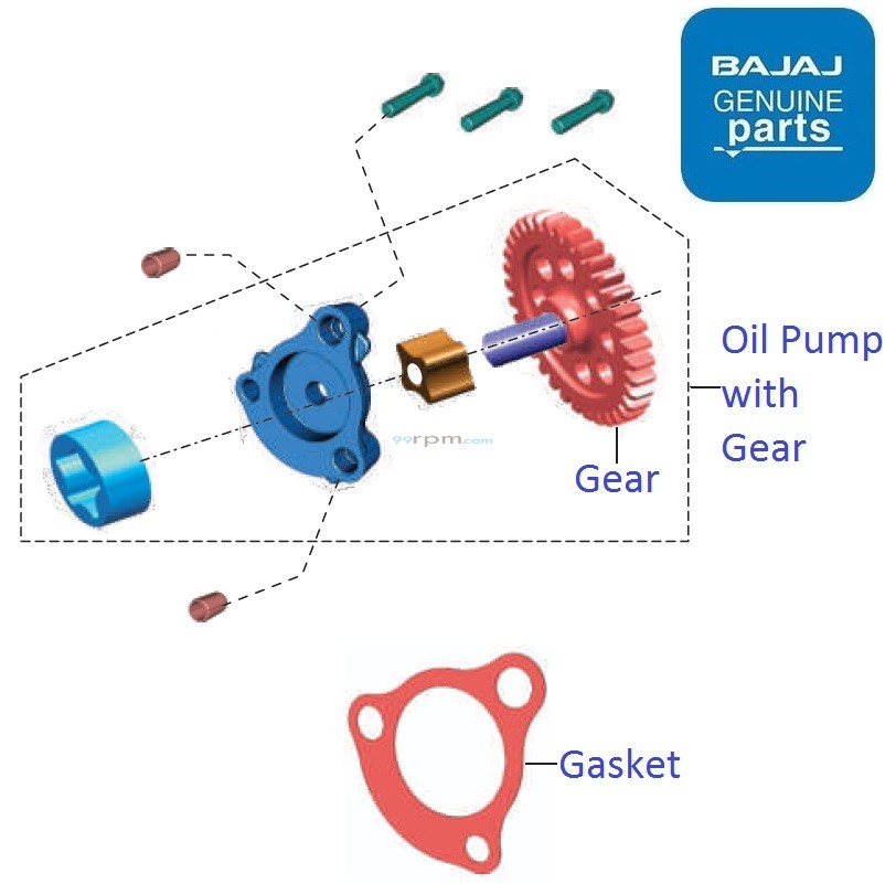 Bajaj V12 Oil Pump