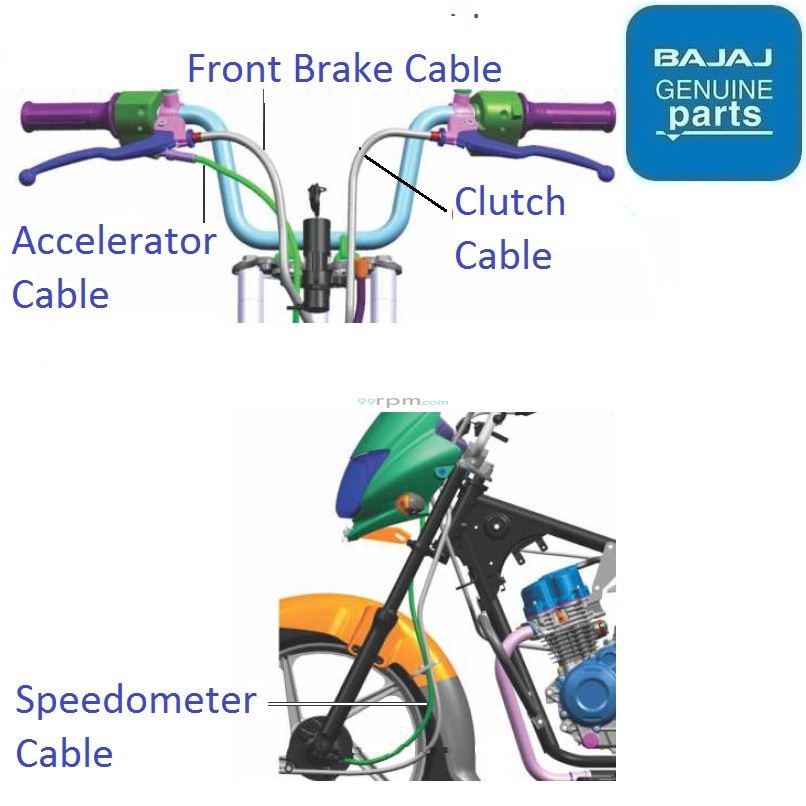 bajaj platina 100cc spare parts price