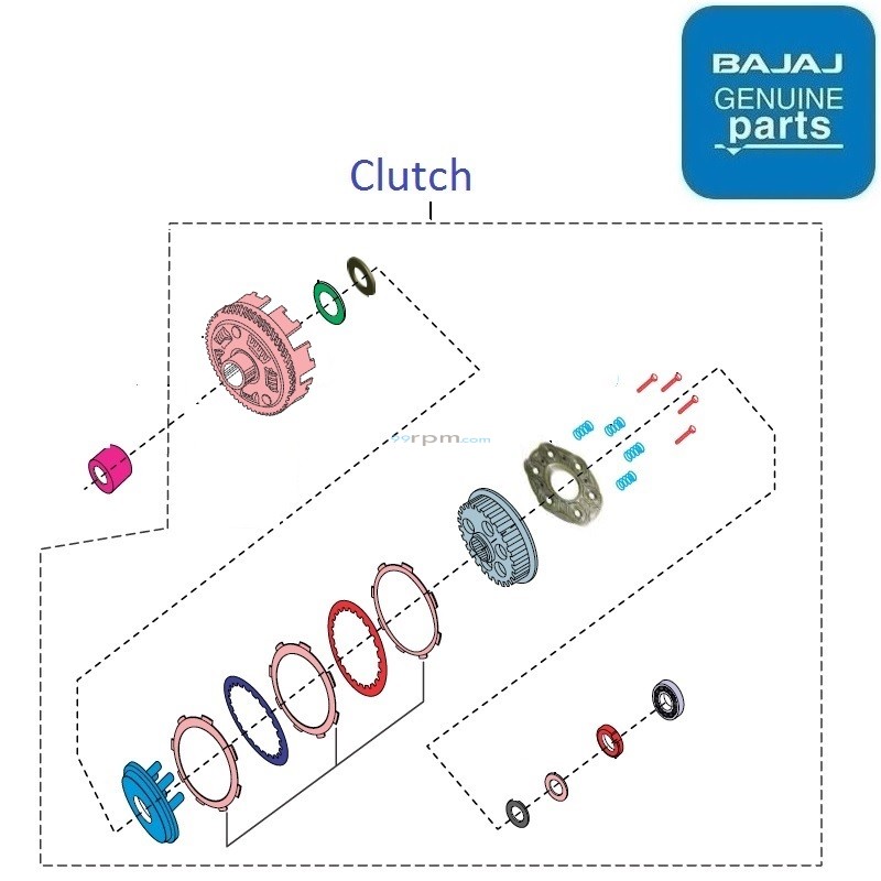 Platina 110 Disc (2021) Clutch
