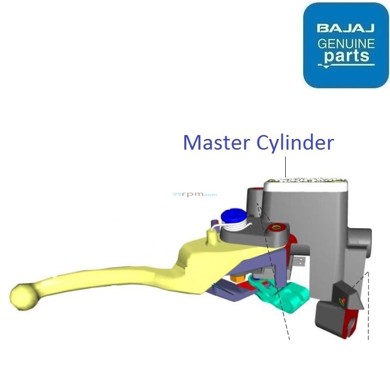 Platina 110 Disc (2021) Front Brake Master Cylinder