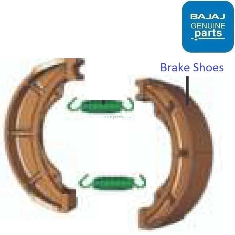 Platina 110 Disc (2021) Rear Brake Shoes