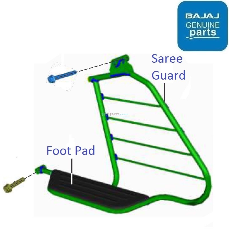 Platina 110 Disc (2021) Saree Guard