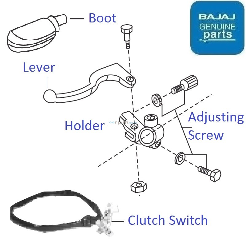 Bajaj Pulsar 135LS BS3(20092016) Clutch Lever