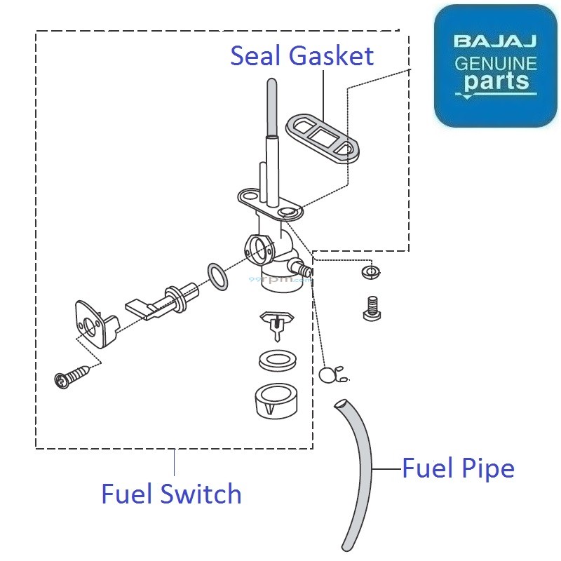 Bajaj Pulsar 135LS BS3(20092016) Fuel Switch