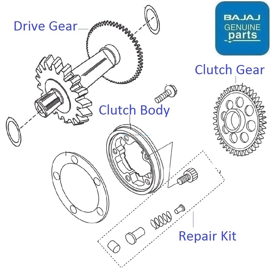 pulsar 150 clutch bell price