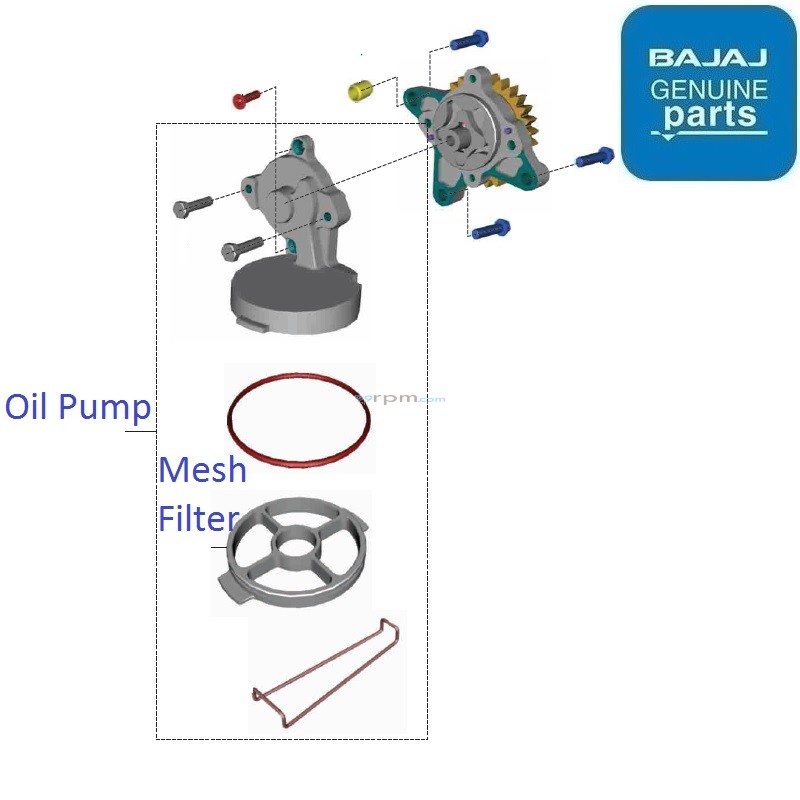 Bajaj Pulsar 150 BS4 Oil Pump