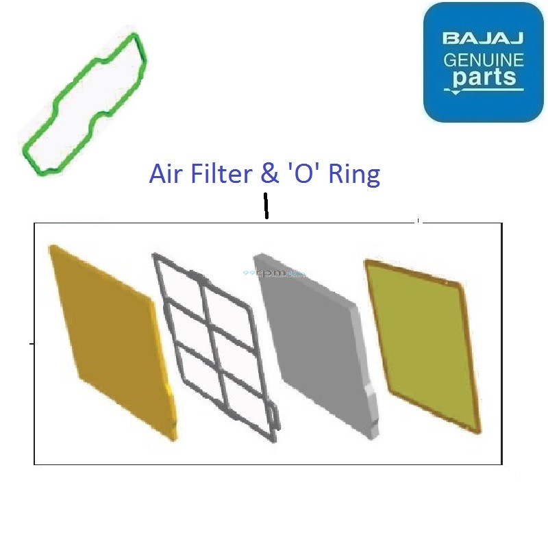 Bajaj Pulsar 150 Twin Disc UG5 BS4 Air Filter