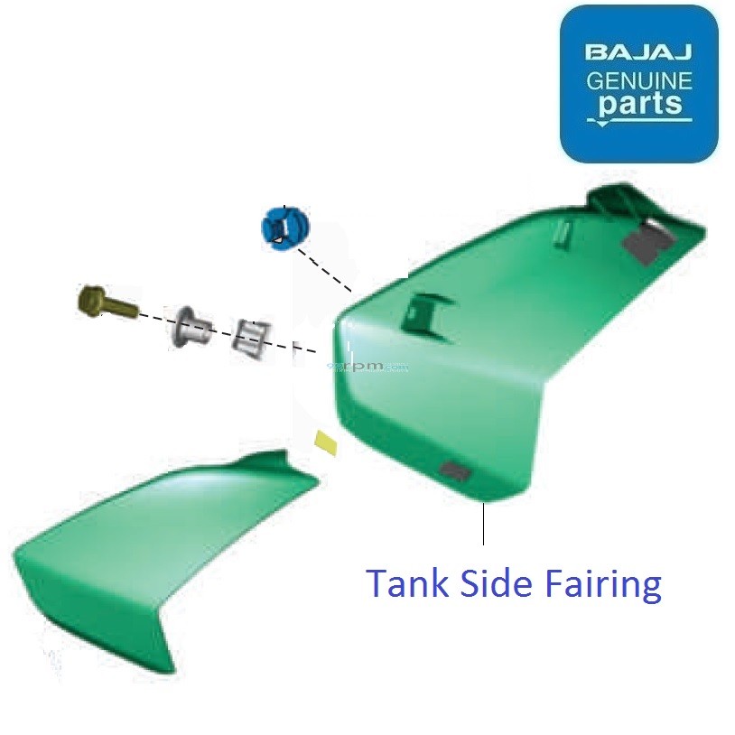 Bajaj Pulsar 150 Twin Disc UG5 BS4 Fuel Tank Fairing