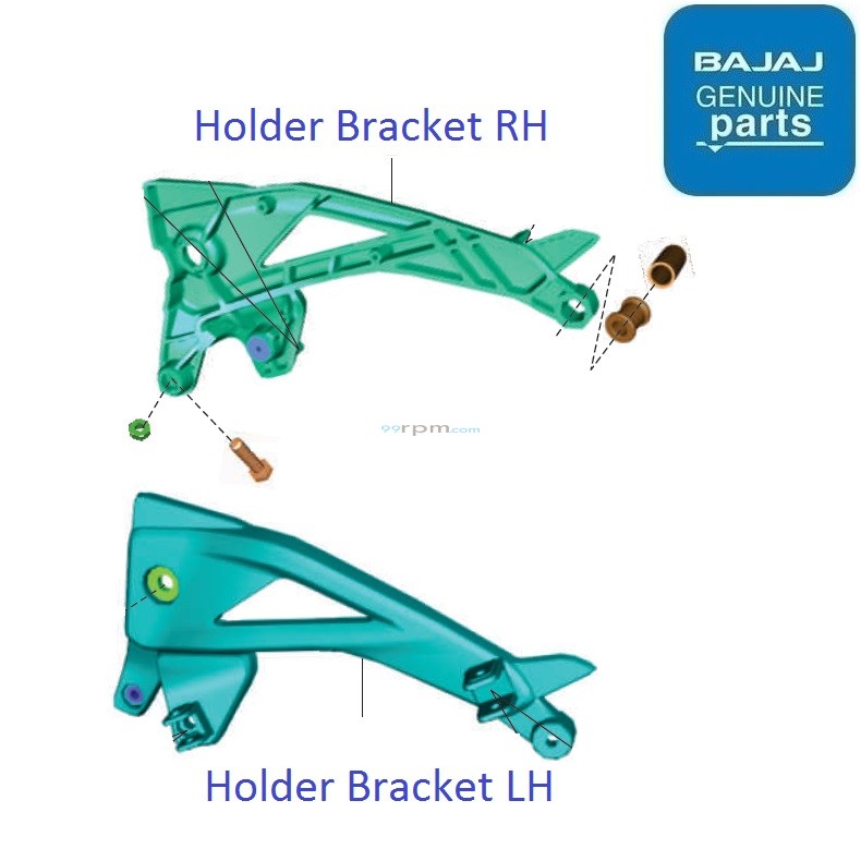 ns200 footrest holder price