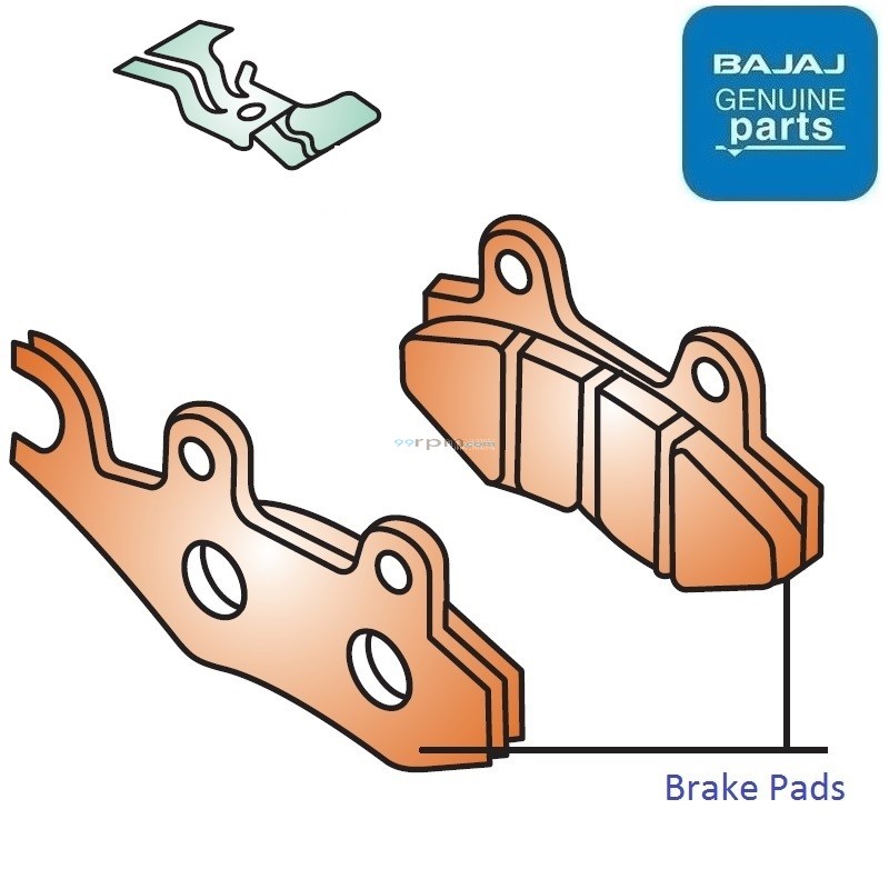 Bajaj Pulsar 180 BS4 UG5 Front Brake Pads