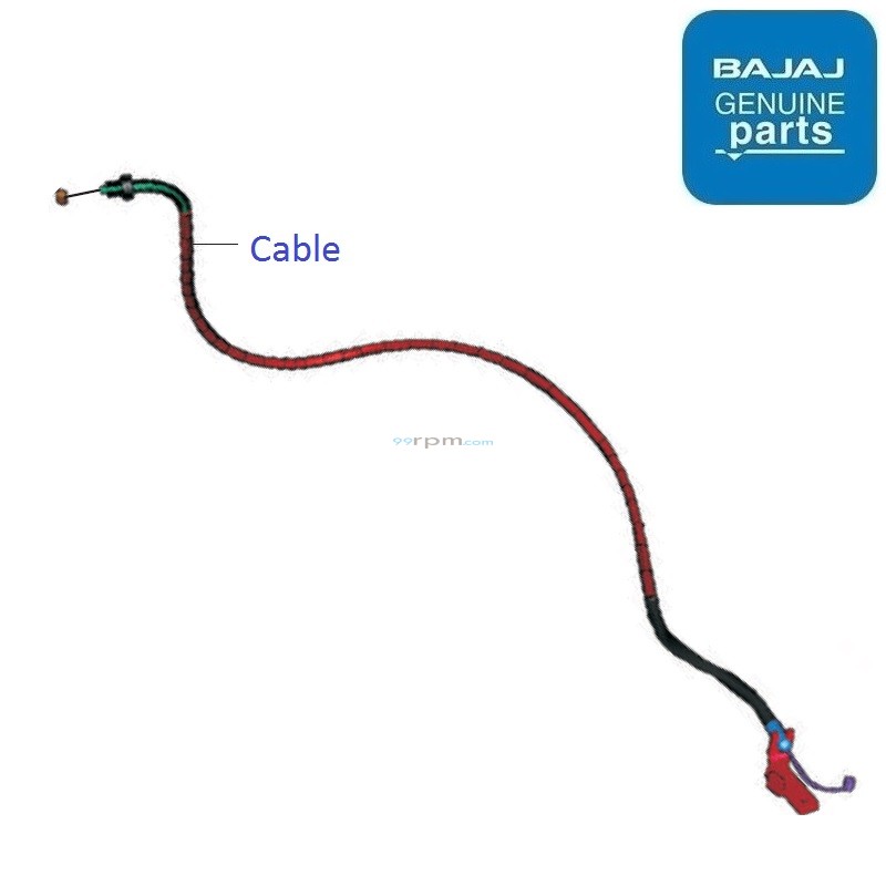 Bajaj Pulsar 180F Neon Accelerator Cable