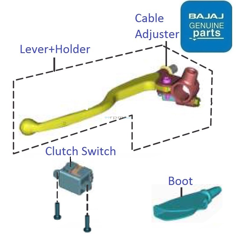 Bajaj Pulsar NS200 (BS6, 20212023) Clutch Lever