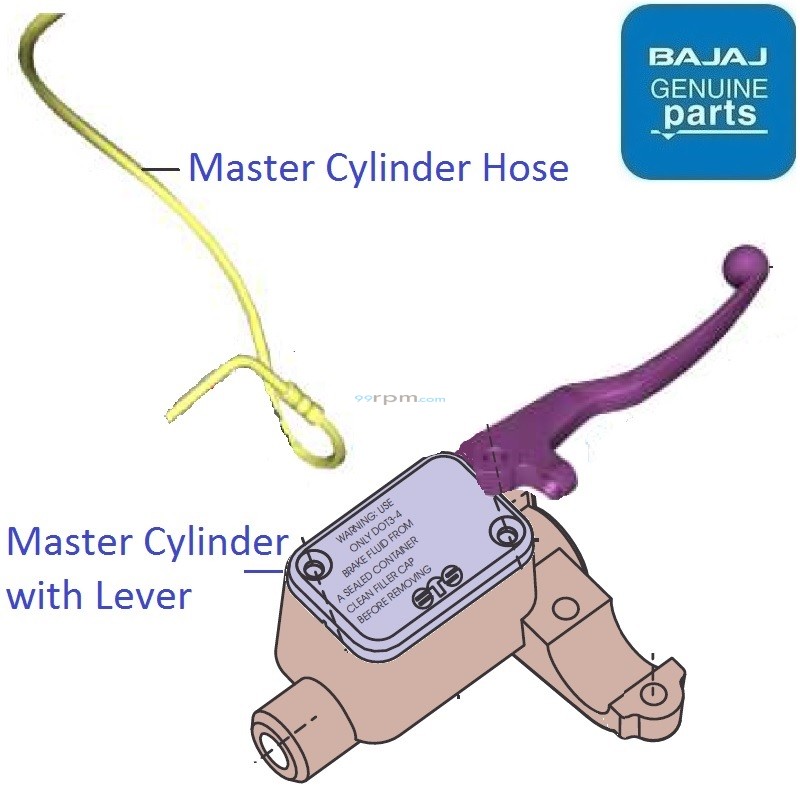 Bajaj Pulsar NS200 (BS6, 20212023) Front Master Cylinder