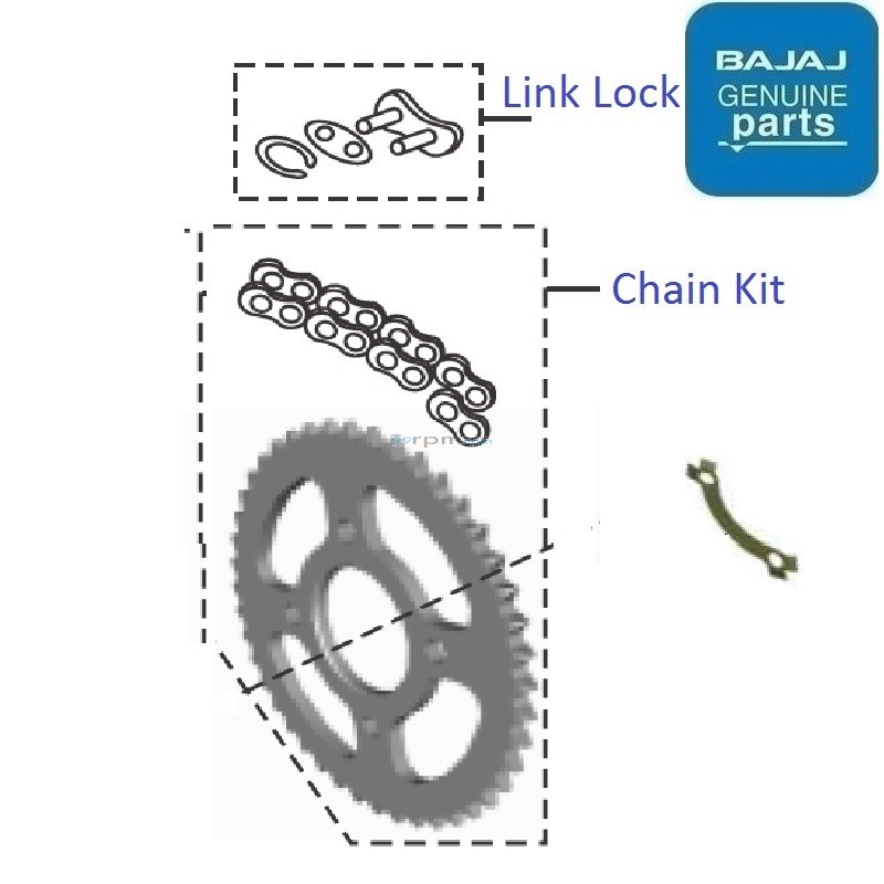 Bajaj Pulsar 220F (BS6, 2020) Chain Kit