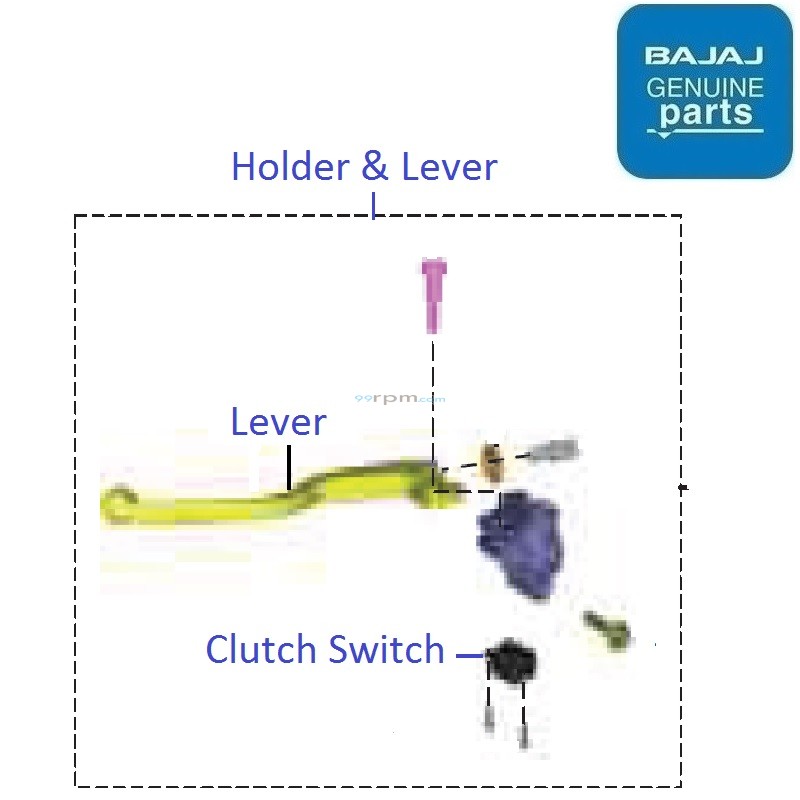 Bajaj Pulsar N160 (Single ABS, 202223) Clutch Lever