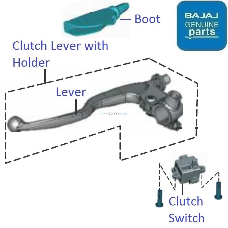 Bajaj Pulsar NS160 BS6 Clutch Lever