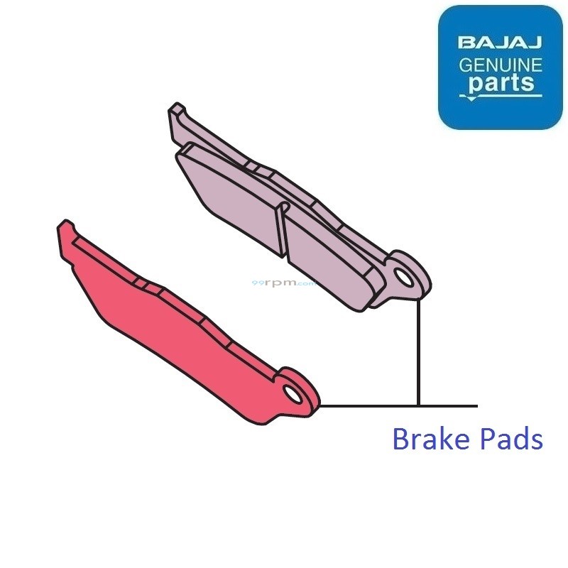 Bajaj Pulsar NS200 (BS6, FebOct 2020) Rear Brake Pads