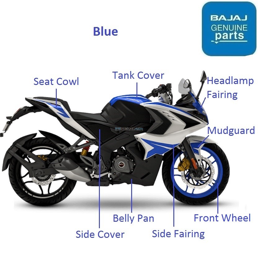 pulsar rs 200 spare parts price list