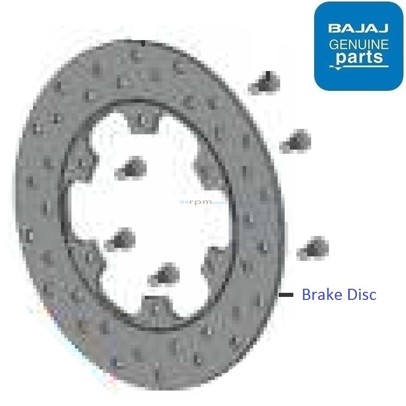 Bajaj Pulsar RS200 BS4 DTSi Rear Brake Disc