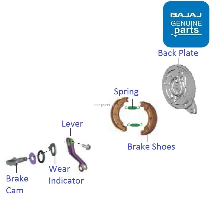 Bajaj Pulsar AS150 Rear Brake