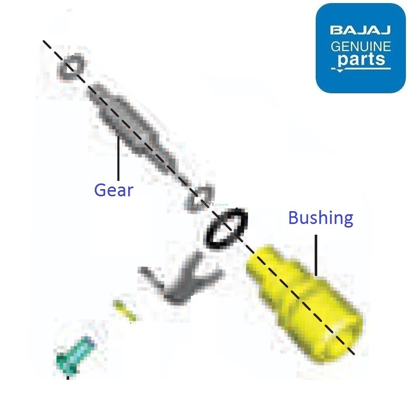 bajaj v15 speedometer