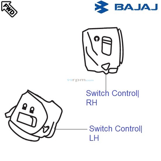pulsar 220 handlebar switch