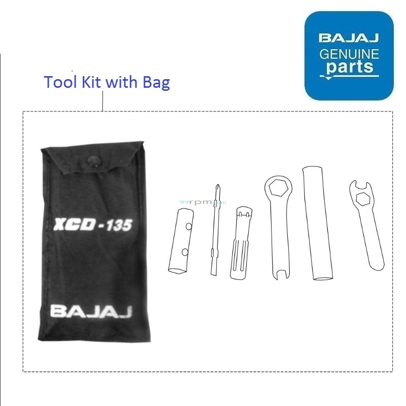 Bajaj xcd 135 spare parts price list clearance